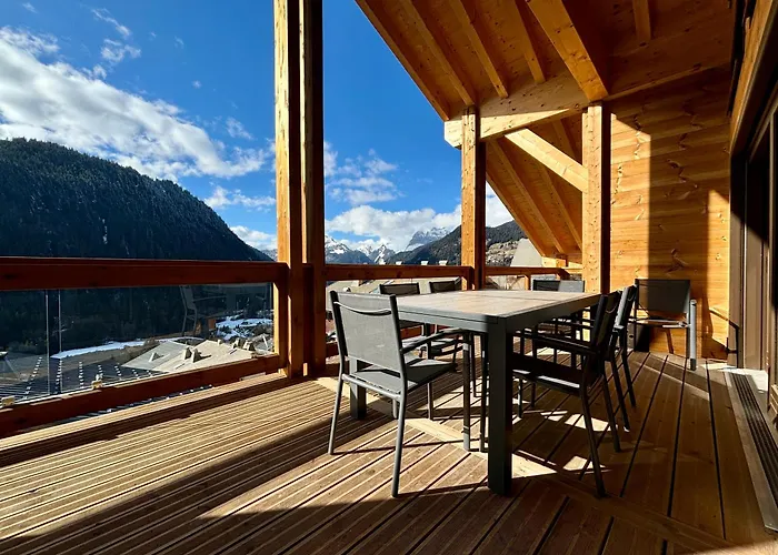 Le Panorama 301 - Penthouse D'exception Apartamento Châtel